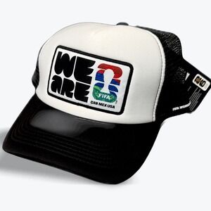 FIFA World Cup 2026 Canada Mexico USA Trucker Hat Foam Embroidered NEW
